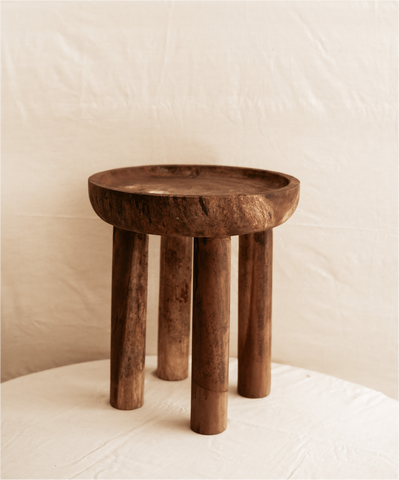 wooden Tabla stool