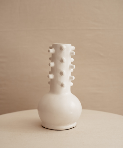 White Gula Vase